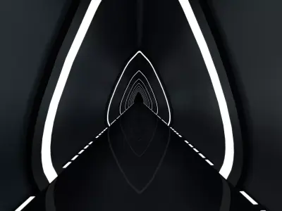 Dark Tunnel 3D model purchase