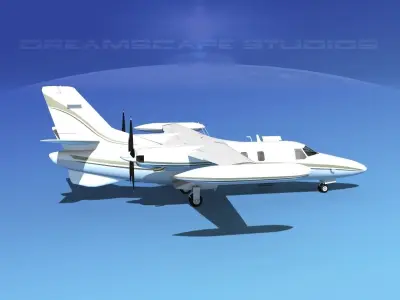 Dreamscape AF-44 Star Executive V05 3D model