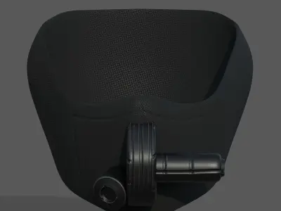 Gas mask helmet scifi fantasy armor hats military Low-poly Low-poly 3D model