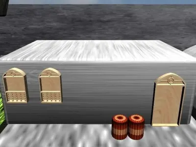 Military base 3D model