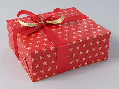 Christmas Tree and Presents Bundle 3D model