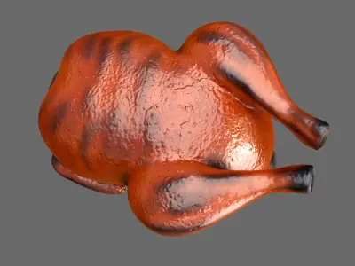 chicken Low-poly 3D model