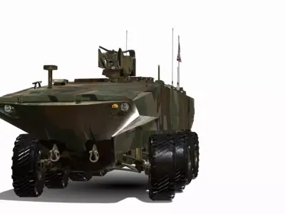  ACV 8x8 Low-poly 3D model