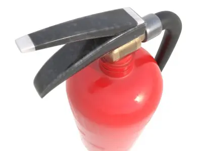 Extinguisher fire - fire 3D model