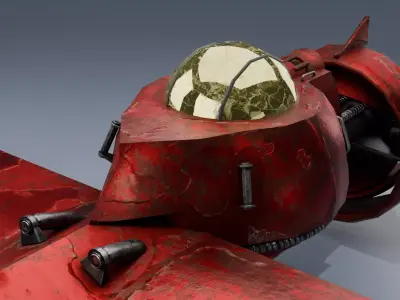 Swordfish Low-poly 3D model