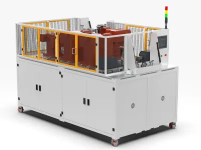 Automatic Wire Secondary Processing Equipment 3D model