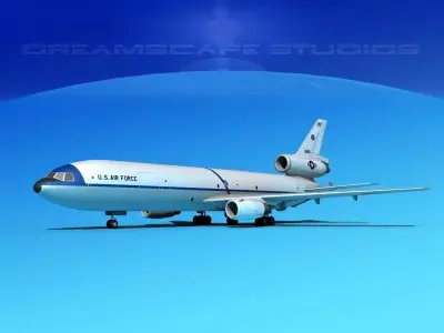 McDonnell Douglas KC-10 USAF 1 3D model