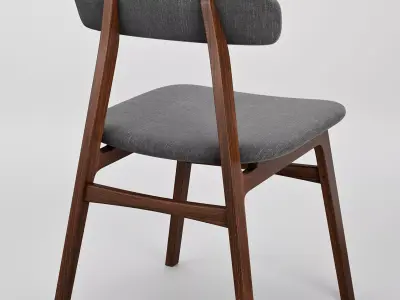 Roebling Dining Chair from West Elm Free 3D model