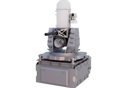 Phalanx CIWS Free 3D model