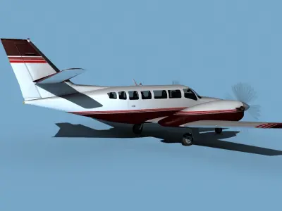 Cessna F406 Caravan II V14 3D model
