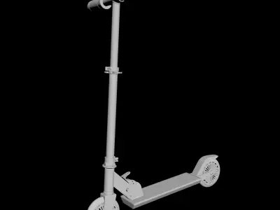 Kids scooter 3D model