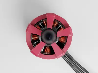 Quad Copter Motor 3D model