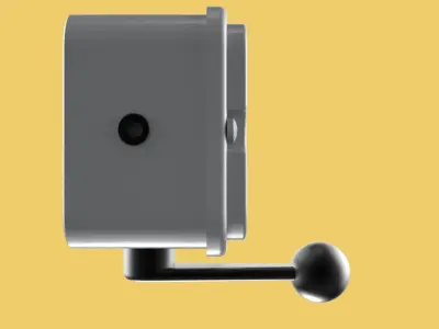 CAM STARTER HANDLE LEVER COS CHANGE OVER SWITCH OHM TOGGLE KNOB 3D model