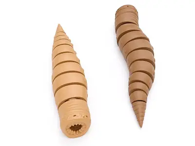 Sandworm Flexi Toy 3D print model
