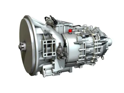 Transmission gearbox 3D model