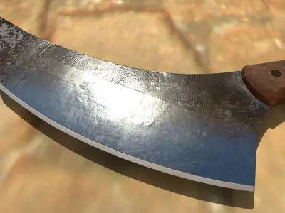 Sinao karambit Free low-poly 3D model