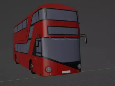 NB4L model double decker bus 3D model