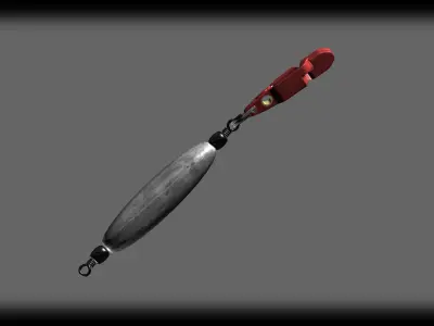 Pro Snap Weight Clip 3D model