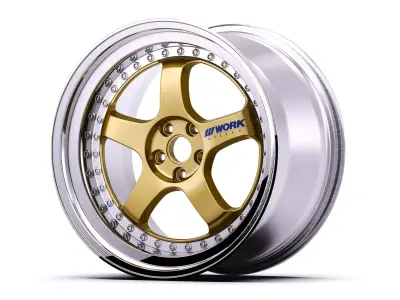 Work Meister S1 Wheel 3D model