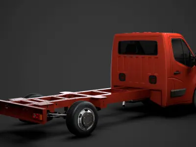 Nissan NV400 SingleCab SW E30 Chassis 2020 3D model