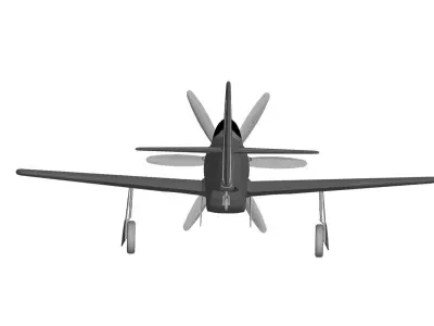 Martin-Baker MB 5 3D model