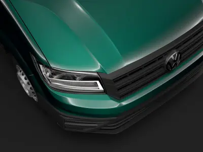 WV Crafter Chassis Single-Cab 2017 3D model