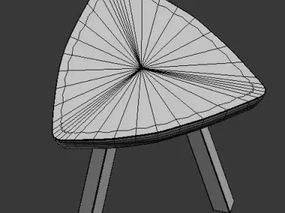 Coffee Stool Free 3D model