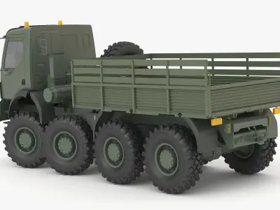 Military Truck 8x8 3D model
