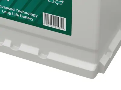 Car Battery 3D model buy