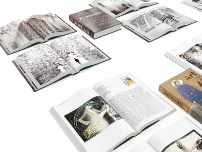 Free Books Pack Free 3D model