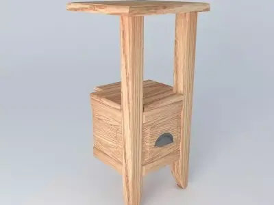 Lamp Table Free 3D model purchase