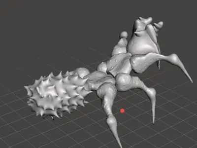Alien Ant 3D print model