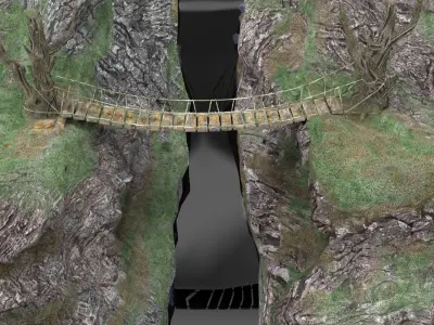 Raven Ravine 3D model