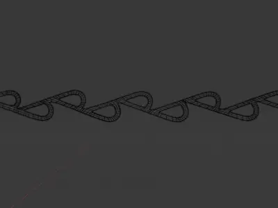 Tesla Valve 3D model