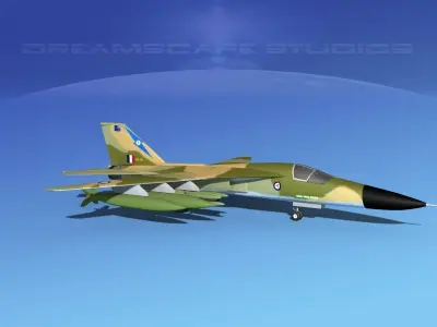 General Dynamics FB-111 Aardvark V07 3D model