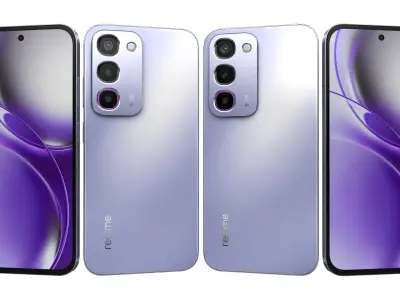 Realme P4R 5G All Colors 3D model