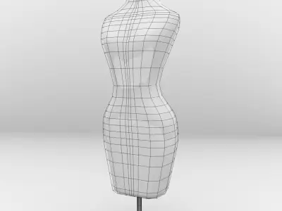Female Mannequin 3D model