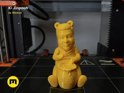 Xi Jinpooh Commercial License 3D print model