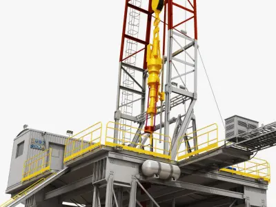Land Rig 3D model