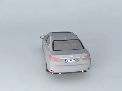 Lexus GS 350 F Sport L10 2013 Free 3D model