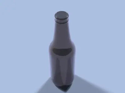 Glass Bottle 3D model