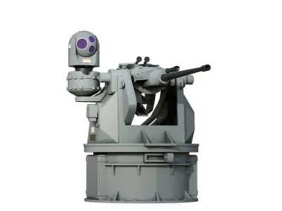 M242 Bushmaster  25mm  3D model