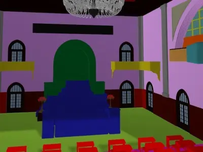 2nd Grand National Assembly of Turkey Building 3D model