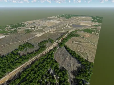 Chambers Field - NAS Norfolk 3D model