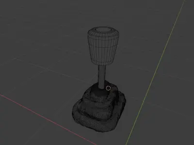 Gear shifter Free 3D model
