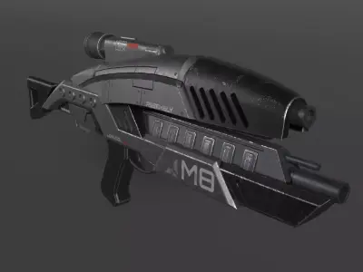 M8 Avenger from Mass Effect 3D model