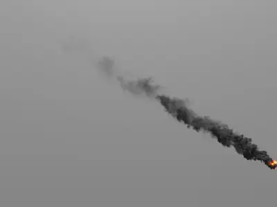 Spaceborne Small Meteor Tail VDB For Blender 3D model