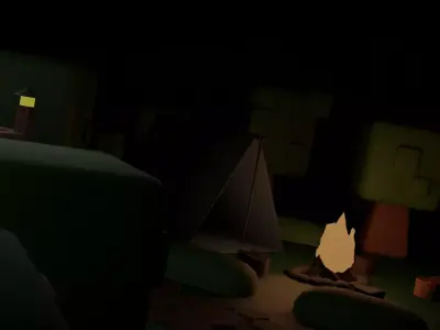 Camping 3D model