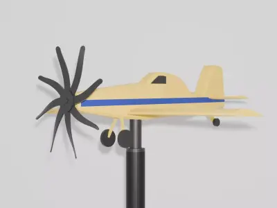 Air Tractor AT802 Whirligig Free low-poly 3D model