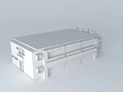 Unsri engineering faculty Free 3D model